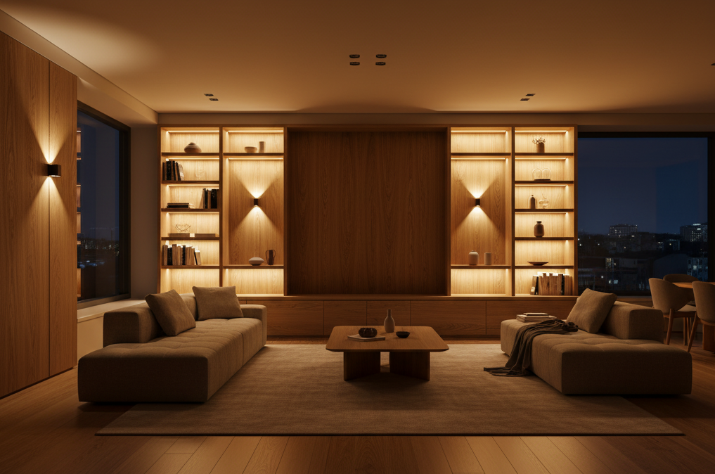 Custom built-in wardrobes and joinery work by JMB Joinery